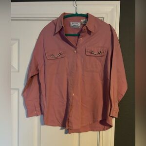 HGNY Pink Button-Up Shirt